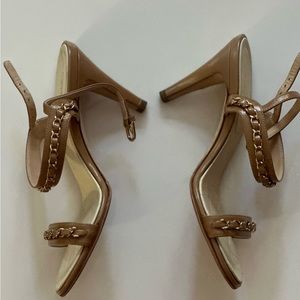 Chanel sandals, size 6.5 (37)